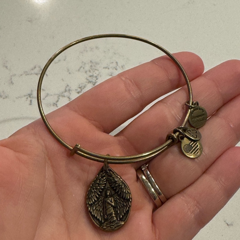 Alex & Ani Guardian of peace bracelet